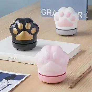Мини-пылесос Twingo Cat Claw с зарядкой через USB для настольного компьютера, клавиатуры и автомобиля розовый