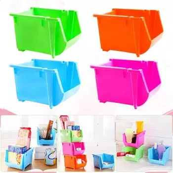 Мини-ящики для хранения Пластиковый ящик для хранения Коробки-органайзеры Маленькие коробки для хранения скрепок Скобы Бусины Серьги Кольца One Size синий