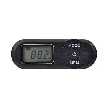 Мини-радио с ЖК-дисплеем и цифровым дисплеем, ретро портативный карманный FM-плеер, приемник, перезаряжаемый маленький радиоприемник для путешествий на открытом воздухе чёрный