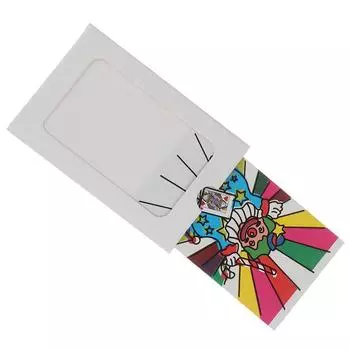 Мини-размер, изменяющий клоун, цветная карта, фокусы, игрушки, сценический магический реквизит one size