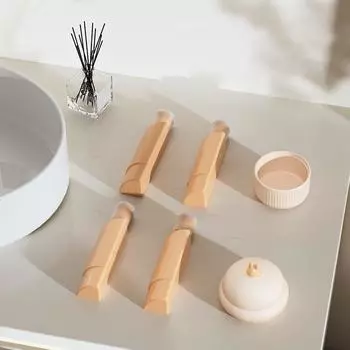 Mini Refillable Containers Portable Leak Proof 4-In-1 Travel Refillable Bottle For Lotion Shampoo Mouthwash For Toiletries 1