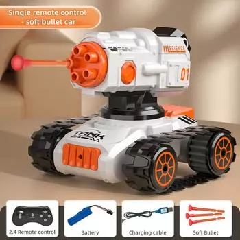 Mini Remote Control Tank Gesture Battle Remote Control Car Tracked Water Bomb Tank Children S Toy Car Rc