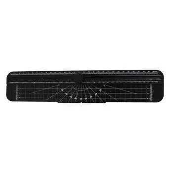 Мини-резак для бумаги, точный скользящий маленький резак для бумаги для скрапбукинга, журнала, открытки, черный чёрный