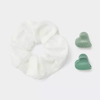 Мини-резинка для волос GU by Uniqlo с заколкой для волос