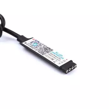 Мини-Rgb Bluetooth-совместимый контроллер Музыкальный контроллер светодиодной ленты DC