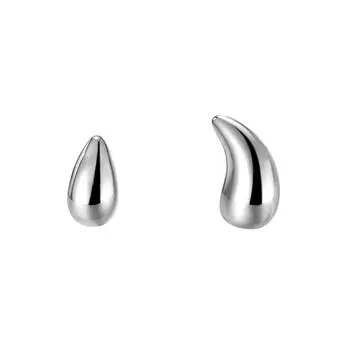 Mini Rice Grains, Asymmetrical Design, Water Drop-shaped Earrings, New Style Without Removing Earrings When Sleeping