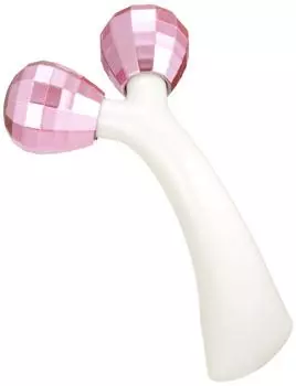 Мини-роллер (Блеск CL) белый/розовый DR-355WP