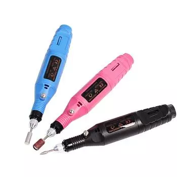 Мини-ручная электрическая дрель Dremel Drill Резьба Полировка Шлифовальный сверлильный инструмент US Plug белый