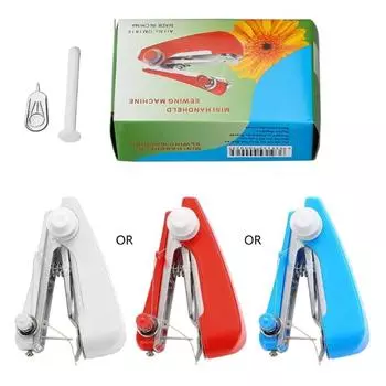 Мини ручная швейная машинка ручная швейная машинка бытовой швейный инструмент для ремонта одежды швейная машинка для рукоделия