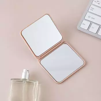 Мини ручное зеркало Компактное карманное зеркало Зеркало для макияжа Дорожное