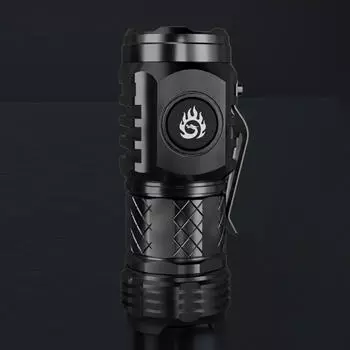 Мини ручной фонарик светодиодная лампа супер яркий перезаряжаемый фонарь для кемпинга