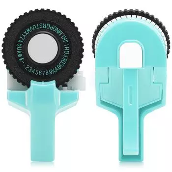 Мини-ручной лентопротяжный станок декоративная цветная АБС-лента для тиснения 3D 9 мм для HandbookShallow Blue светло-синий