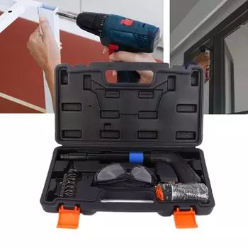 Мини-ручные стальные пистолеты для гвоздей, настенное крепление, заклепки, инструмент для прорезывания проволоки, инструменты для украшения, машина для стрельбы