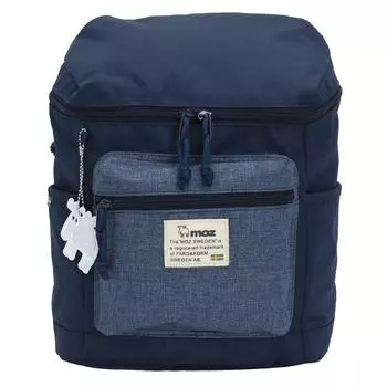 Mini Rucksack Melange Fabric Navy [Mozu] ZZEI-04