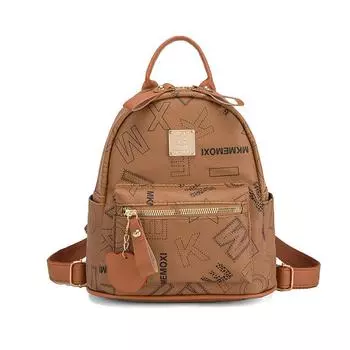 Мини-рюкзак для женщин, регулируемый ремень, рюкзак, кошелек, школьная сумка из искусственной кожи чёрный