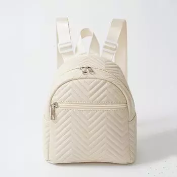 «Мини-рюкзак для женщин с разноцветной волнистой вышивкой 2024 года» чёрный