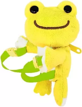Мини-рюкзак Nakajima Corporation Pickles Safely Frog Bean Doll, желтый 175267-22