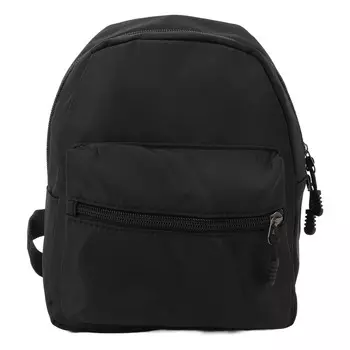 Рюкзак носимый водонепроницаемый стильный нейлоновый маленький рюкзак для студентов женщин девочек черный