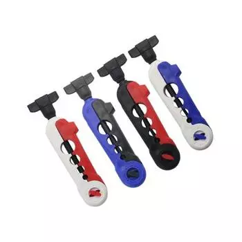 Мини-рыболовная катушка, намотчик лески, инструмент для намотки лески чёрный/синий