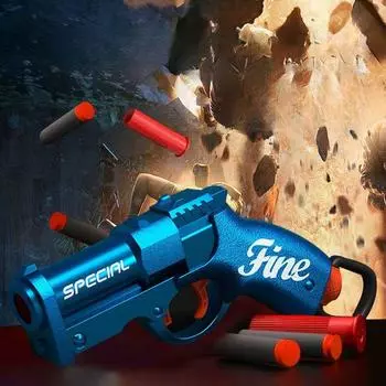 Мини S686 метательный снаряд мягкий пулевой гранатомет игрушечный пистолет страйкбольный пенный пулевой бластер CS уличное оружие детский пистолет