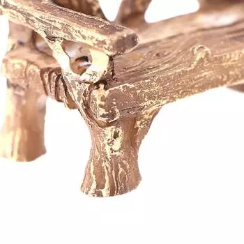 Мини-садовое украшение, миниатюрная скамейка для сидения в парке, кукольный домик для фей, домашний декор B