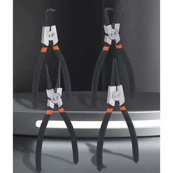 Мини-щипцы для снятия внутренних и внешних колец, монтажный инструмент, прямой/изогнутый наконечник губки, прецизионный подпружиненный инструмент NW-7I