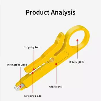 Мини-щипцы для зачистки проводов, плоскогубцы, щипцы для обжима кабеля, многофункциональный инструмент для зачистки проводов