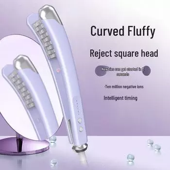 Мини-щипцы для завивки кукурузных стручков Pea Pod для объемных волос и пушистых корней коралл розовый