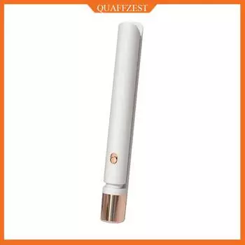 Мини-щипцы для завивки волос двойного назначения / зажим для быстрого выпрямления волос белый