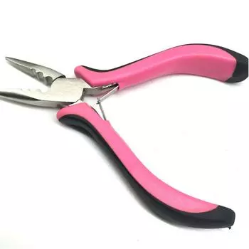 Мини-щипцы с 3 отверстиями для микро-нано-кольцо, открывалка для наращивания волос и инструмент для удаления, 1 шт., плоскогубцы для наращивания волос