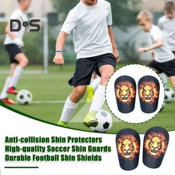 Мини-щитки для голени, утолщенные футбольные щитки для голени, защита для ног для занятий спортом на открытом воздухе, для тренировок по футболу S