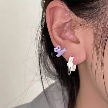 Мини-серьги Dopamine Office Folder, новый стиль, уникальные серьги в стиле ниши A2