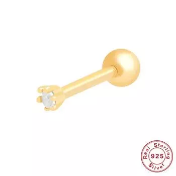 Мини-серьги-гвоздики для пирсинга из стерлингового серебра 925 пробы с резьбой, персонализированные серьги-гвоздики в форме глаз ангела, маленькие ромашки, человеческие серьги для пирсинга