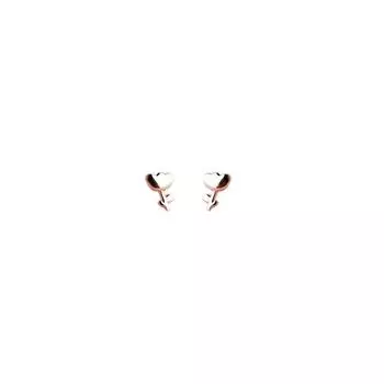 Мини Серьги-тюльпаны с цветком розы Мини Маленькие Студенческие Бесплатные Серьги Лесной стиль Свежие и Модные