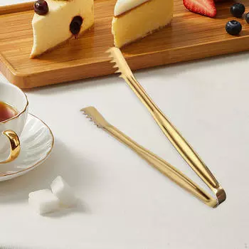 Мини-сервировочный зажим для закусок щипцы для еды из нержавеющей стали для десертов бар для вечеринок Style A