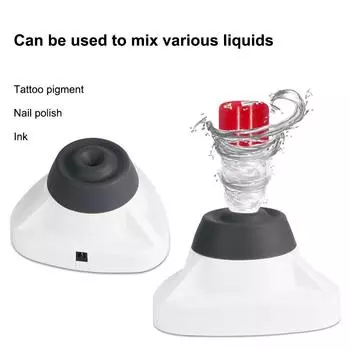 Мини-шейкер Vortex для смешивания чернил для татуировок и лака для ногтей, шейкер для смешивания 10000 об/мин, машина для встряхивания клея и лака для ногтей, мешалка для пигмента для татуировок