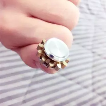 Мини-шестерня из металлического сплава, спиннер, игрушка, ручной спиннер, палец, EDC, фокус, игрушки, снятие стресса, подарок