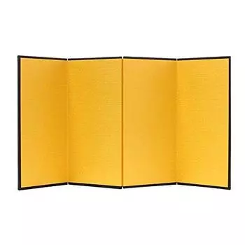 Мини-ширма из золота, 4 части, шелковый узор, 150300 мм CCM-2-004 золотой