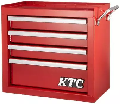 Мини-шкаф для инструментов Kyoto Machinery Tools 4 SKX0514 (КТК) (4 яруса, ящики) красный