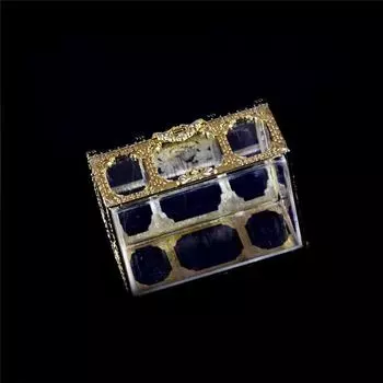 Мини-шкатулка для драгоценностей с сокровищами, Свадебная вечеринка, душ, пластиковая коробка для конфет, поставки