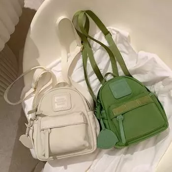 Мини-школьные сумки, однотонный рюкзак для путешествий, рюкзак для отдыха, сумки для студентов