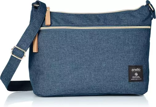 Mini Shoulder Bag Classic Heathered Poly CLP GTC3362Z Denim Blue [Anello Grande]