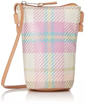 Mini Shoulder Bag Crossbody Water Repellent Small ALTON ATB4162 Pink Check [Anello]