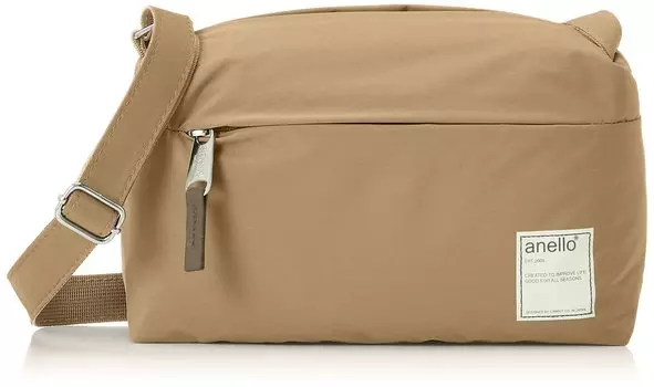 Mini Shoulder Bag Water Repellent CIRCLE ATT0701Z Beige [Anello]