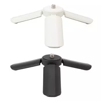 Штатив для камеры Pal Компактный настольный штатив-стойка Стабилизатор Ручка-ручка с 1/4 дюйма White