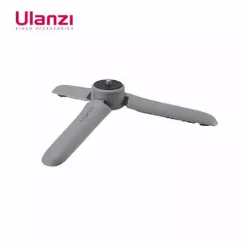 Мини-штатив Ulanzi MT-10, ручной монопод, максимальная нагрузка 2,5 кг, с винтовым креплением 1/4 дюйма для ячейки серый