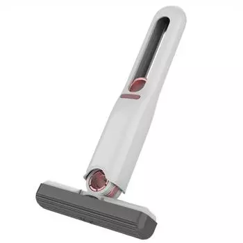 Мини-швабра-губка для одной руки, мини-швабра, портативная ленивая впитывающая швабра, сменный наконечник-губка для уборки стола, протирка хлопком