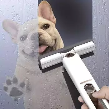 Мини-швабра с мощным отжимом Мини-швабра Складная домашняя швабра для уборки с самоотжимом Швабры для мытья полов Инструменты для чистки окон и автомобилей 1 mop +2 cotton head