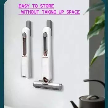 Мини-швабра с одной рукой, мини-швабра-губка, портативная ленивая впитывающая швабра, сменный наконечник губки для уборки стола, губка для протирания