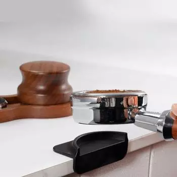 Мини силиконовый коврик для трамбовки кофе эспрессо нескользящий для портафильтров 51/54/58 мм коврик для прессования кофе инструменты бариста аксессуары для кафе чёрный